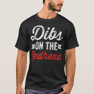 T-shirt Dibs Sur Le Gingembre À Tête Rouge Boire St patric