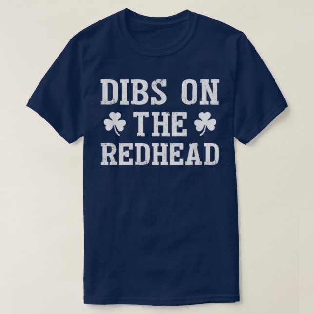 T-shirt Dibs Sur Le Jour de la Saint Patrick Drôle De La T (Design devant)