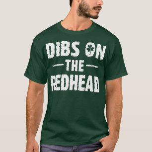 T-shirt Dibs Sur Le Jour de la Saint Patrick Shamrock Redh