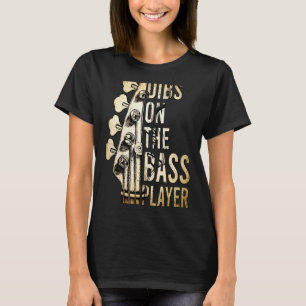 T-shirt Dibs Sur Le Lecteur Basse Guitare Musicien 2