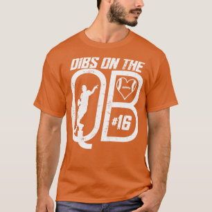 T-SHIRT DIBS SUR LE TRIBUNAL 16 LOVE FOOTBALL NUMÉRO 16