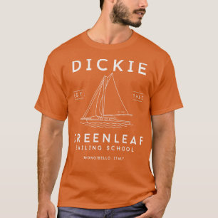 T-shirt Dickie Greenleaf Sailing School Est 1955 moderne v
