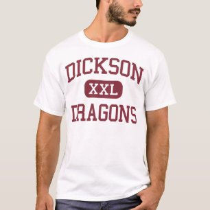 T-shirt Dickson - dragons - milieu - Dickson Tennessee