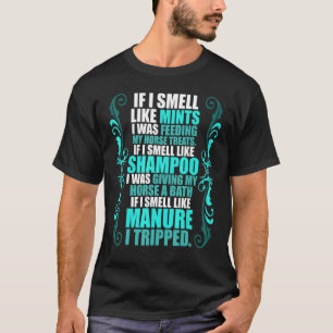 T-shirt Dicton de la vie d'un cavalier équestre de cheval