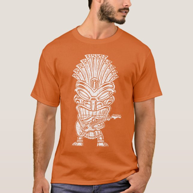 T-shirt d'idole de Tiki (Devant)