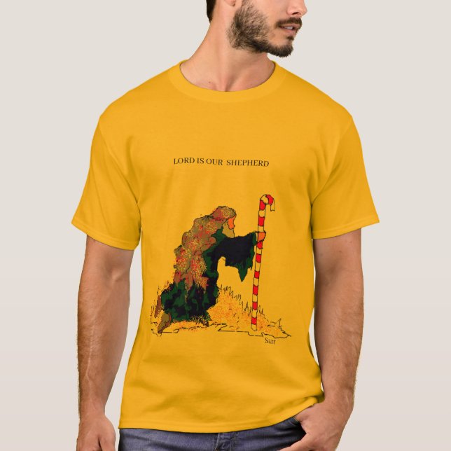 T - Shirt : Die Hirtenmeinung des Kreuzes (Vorderseite)