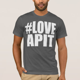 T - Shirt die OM #LOVEAPIT Männer - ANDERES FÄRBT