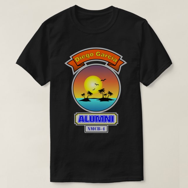 T-shirt Diego Garcia anciens NMBC-4 (Design devant)