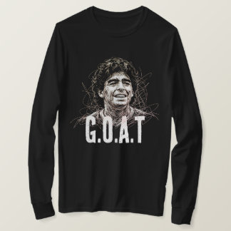 T-shirt Diego Maradona le GOAT