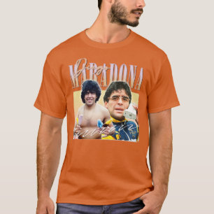 T-shirt Diego Maradona Retro 90s esthétique