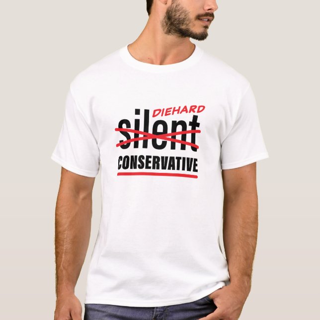 T-shirt Diehard Silent Conservateur (Devant)