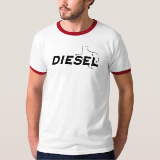 T-shirt diesel d'essoreuse du base-ball de Dallas