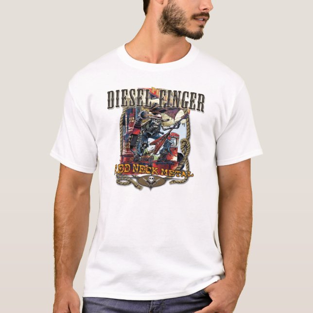 T-shirt Diesel_Finger-white (Devant)