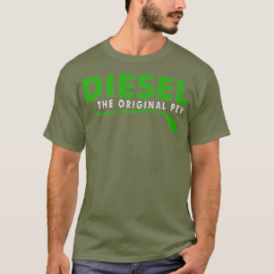 T-shirt Diesel Original PEV Plugin Electric Funny Black