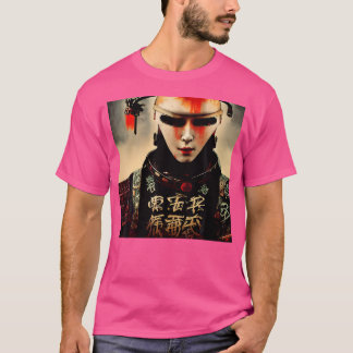 T-shirt Diesel Punk Samurai guerrier Edo Art d'époque
