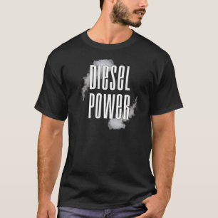 T-shirt Diesels de fumées diesel Rouleau Charbon Camion