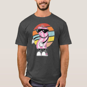 T-shirt Diète Homme Power Grill Bbq Pig Bacon Porc Goa Nut