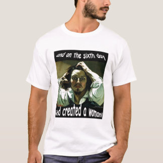 T-shirt Dieu a créé une femme