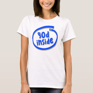 T-shirt Dieu à l'intérieur