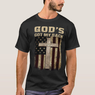 T-shirt Dieu a mon dos