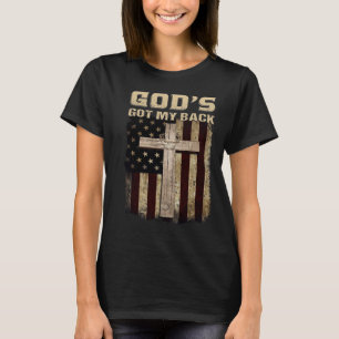 T-shirt Dieu a mon dos