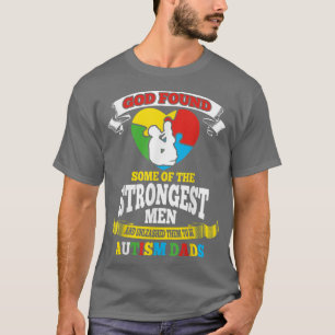 T-shirt Dieu A Trouvé Certains Des Hommes Les Plus Forts A