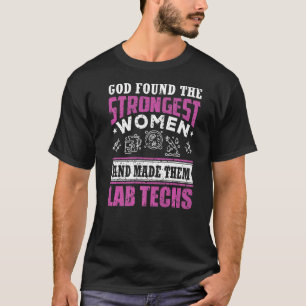 T-shirt Dieu A Trouvé Les Femmes Les Plus Fortes Et Les A 