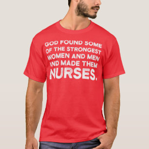 T-shirt Dieu a trouvé quelques-unes des femmes et des homm