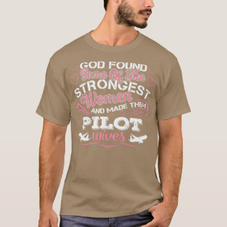T-SHIRT DIEU A TROUVÉ UN PEU DE PILOTE 1
