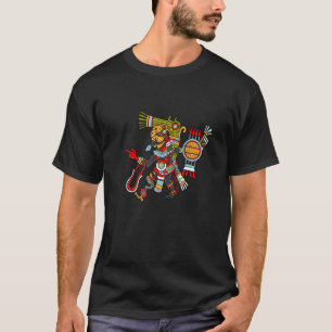T-shirt Dieu aztèque de la nuit Tezcatlipoca