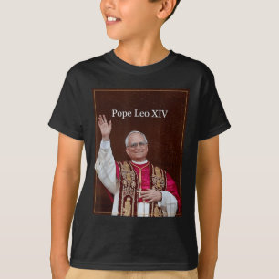 T-shirt Dieu Béni Pape Leo Xiv Chemise, Pape Leo Xiv