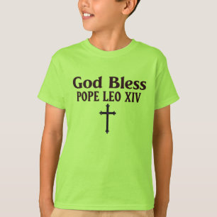 T-shirt Dieu Béni Pape Léon XIV
