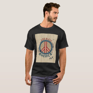T-shirt Dieu bénisse l'Amérique