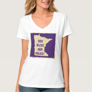 T-SHIRT DIEU BÉNISSE NOTRE POLICE !