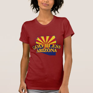 T-shirt Dieu bénissent l'Arizona