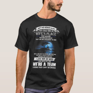 T-shirt Dieu Bénit La Route Éclatée Qui M'A Menée Directem