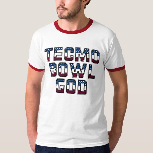 T-shirt Dieu de cuvette de Tecmo (Devant)