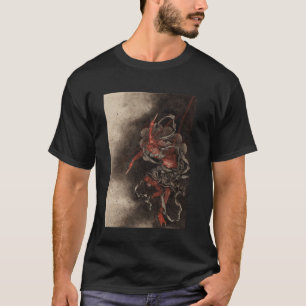 T-shirt Dieu de Thunder Raijin Art Vintage japonais Japon