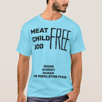 Dieu d'enfant de viande LIBRE (surpopulation athée
