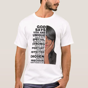 T-shirt Dieu dit Michelle Obama Femmes Histoire Mois Amour