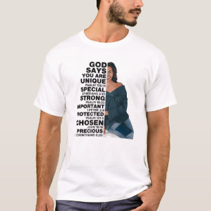 T-shirt Dieu dit Michelle Obama Femmes Histoire Mois Amour