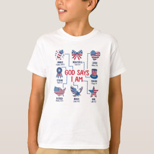 T-shirt Dieu dit que je suis choisi