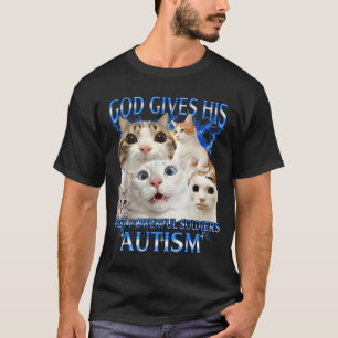 T-shirt Dieu donne aux soldats les plus puissants la sensi