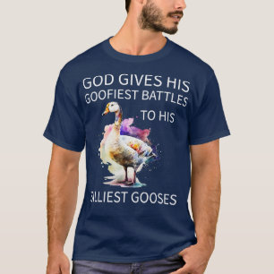 T-shirt Dieu Donne Ses Batailles Les Plus Goofieuses À Son
