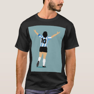 T-shirt Dieu Du Football Le Plus Grand De Tous Les Temps