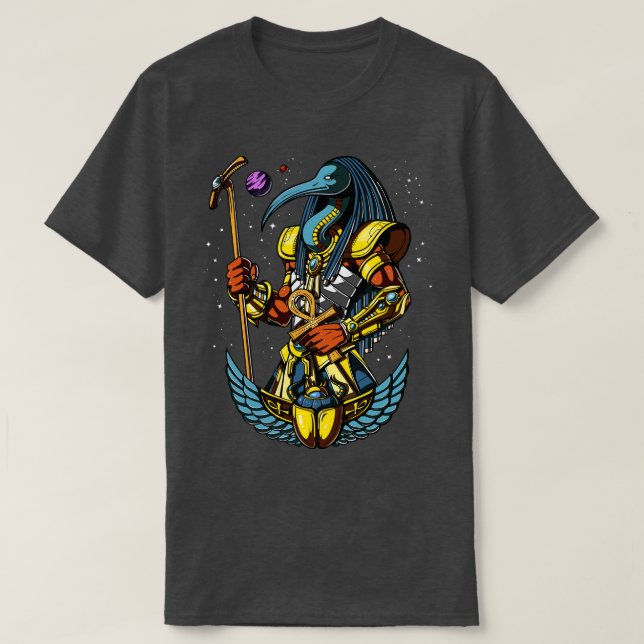 T-shirt Dieu égyptien Thoth 1 (Design devant)