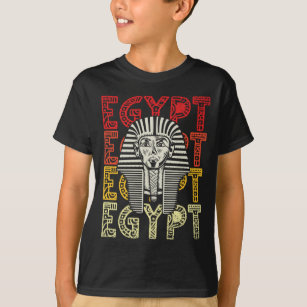 T-shirt Dieu égyptien Tutankhamun Rétro Egypte Pharaon