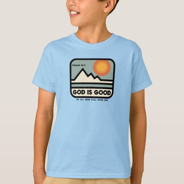T-shirt Dieu est bon (Devant)