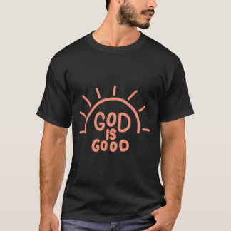 T-shirt Dieu est bon graphisme