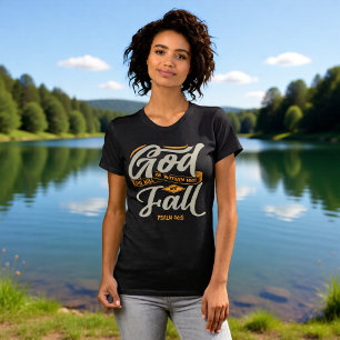 T-shirt Dieu est en elle, elle ne tombera pas Psaume 46:5